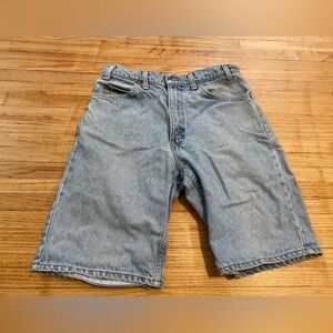 vintage levi's orange tag 550 jorts jean shorts 32 women’s Mom Jean